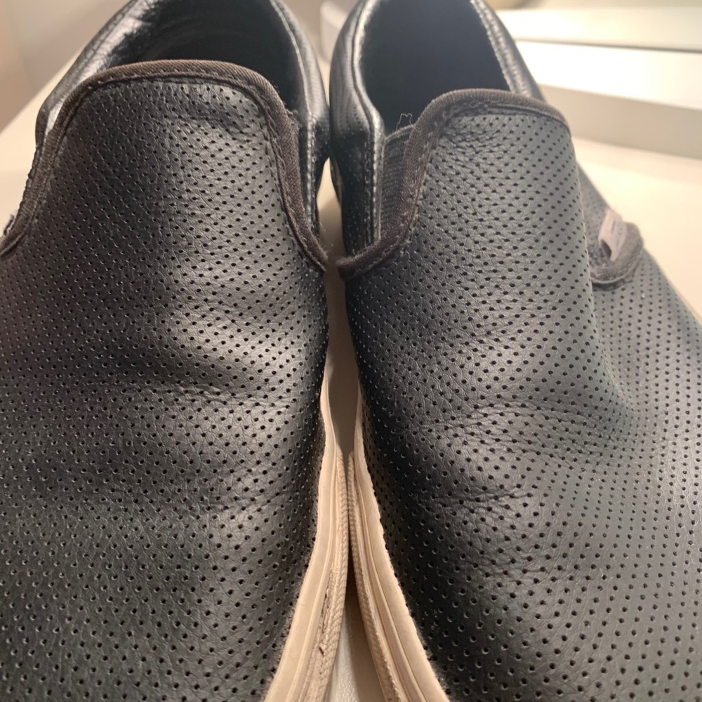 Vans Black Leather